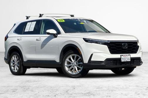 Platinum White Pearl 2024 Honda CR-V EX-L AWD