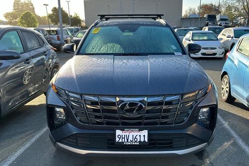 Titan Gray 2024 Hyundai TUCSON Hybrid N Line
