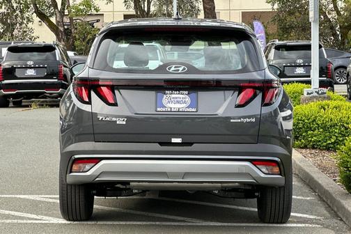 Ecotronic Gray 2026 Hyundai TUCSON Hybrid Blue SE