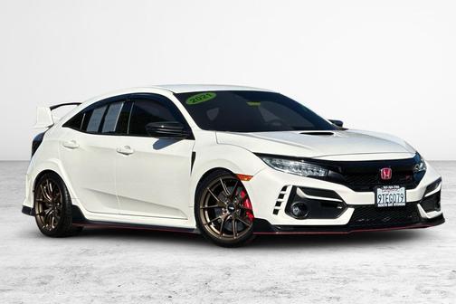 Championship White 2021 Honda Civic Type R Touring