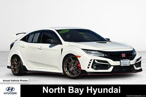 Championship White 2021 Honda Civic Type R Touring