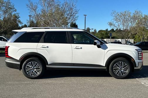 Creamy White Pearl 2026 Hyundai Palisade Hybrid SEL 8P