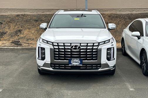 Hyper White 2023 Hyundai PALISADE Calligraphy