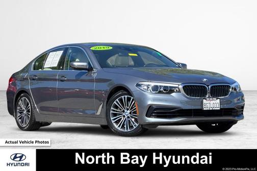 Bluestone Metallic 2019 BMW 530e iPerformance