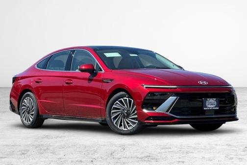 Ultimate Red 2026 Hyundai SONATA Hybrid Limited