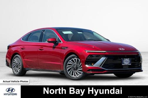 Ultimate Red 2026 Hyundai SONATA Hybrid Limited