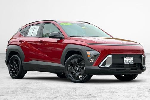 Ultimate Red Metallic 2026 Hyundai KONA SEL Sport