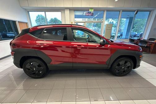 Ultimate Red Metallic 2026 Hyundai KONA SEL Sport