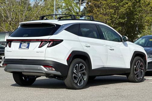 Creamy White Pearl 2026 Hyundai TUCSON Hybrid Limited