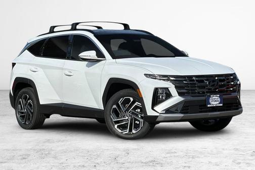 Creamy White Pearl 2026 Hyundai TUCSON Hybrid Limited