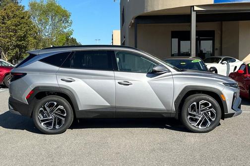 Shimmering Silver 2026 Hyundai TUCSON Hybrid Limited