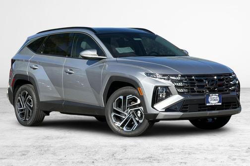 Shimmering Silver 2026 Hyundai TUCSON Hybrid Limited