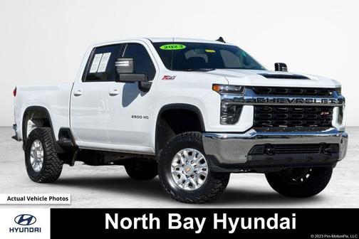 Summit White 2023 Chevrolet Silverado 2500 LT