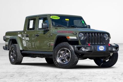 Sarge Green Clearcoat 2022 Jeep Gladiator Rubicon