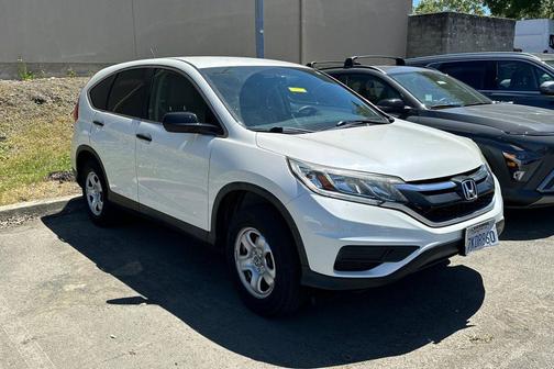 Diamond White Pearl 2015 Honda CR-V LX