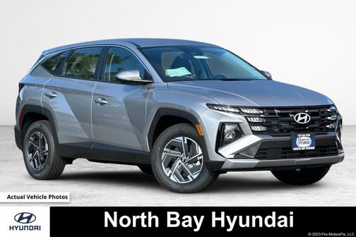 Shimmering Silver 2026 Hyundai TUCSON Hybrid Blue SE