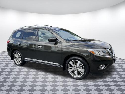 Midnight Jade 2015 Nissan Pathfinder Platinum