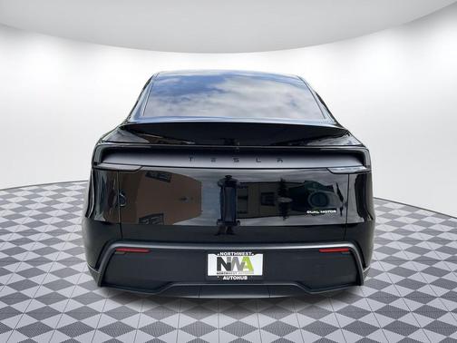 Black 2026 Tesla Model Y Long Range Launch Series