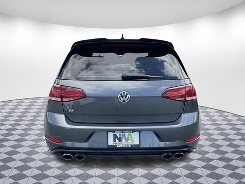 Gray 2019 Volkswagen Golf R 2.0T Manual