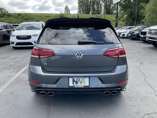 Gray 2019 Volkswagen Golf R 2.0T Manual