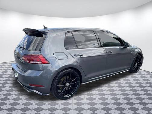 Gray 2019 Volkswagen Golf R 2.0T Manual