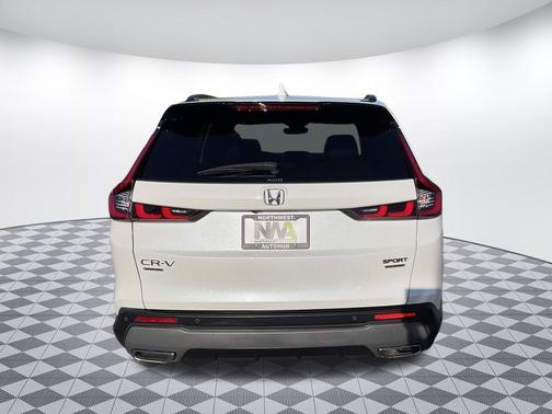 Platinum White Pearl 2023 Honda CR-V Hybrid Sport Touring AWD