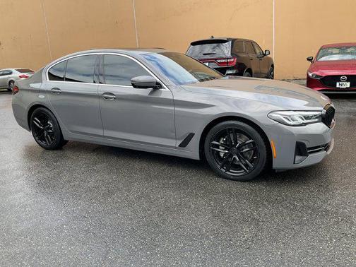 Bernina Grey Amber Effect Metallic 2021 BMW 530 xDrive