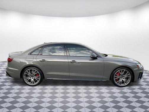 Chronos Gray Metallic 2024 Audi S4 Premium Plus TFSI quattro Tiptronic