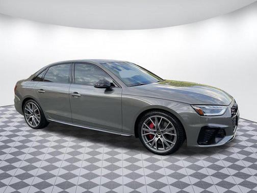 Chronos Gray Metallic 2024 Audi S4 Premium Plus TFSI quattro Tiptronic