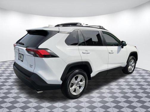 Super White 2021 Toyota RAV4 XLE