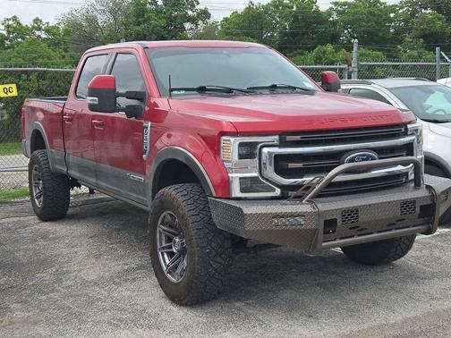 RAPID RED 2022 Ford F-250 King Ranch