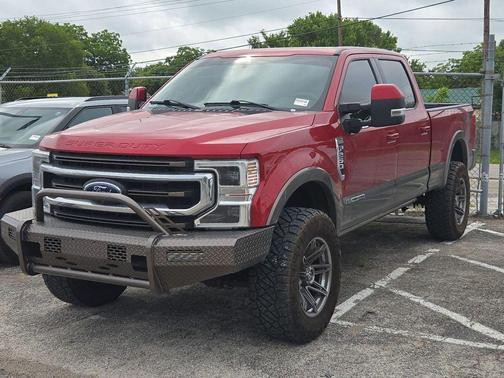 RAPID RED 2022 Ford F-250 King Ranch