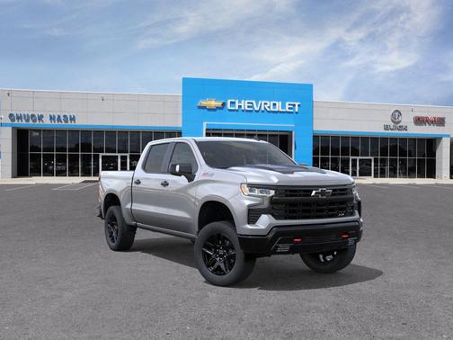 Sterling Gray Metallic 2026 Chevrolet Silverado 1500 LT Trail Boss