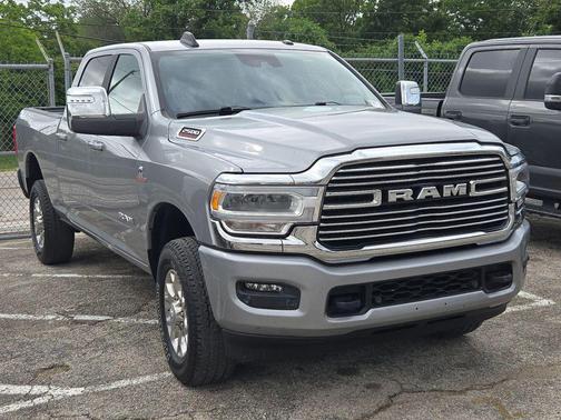 Billet Silver Metallic Clearcoat 2024 RAM 2500 Laramie Crew Cab 4x4 6'4' Box