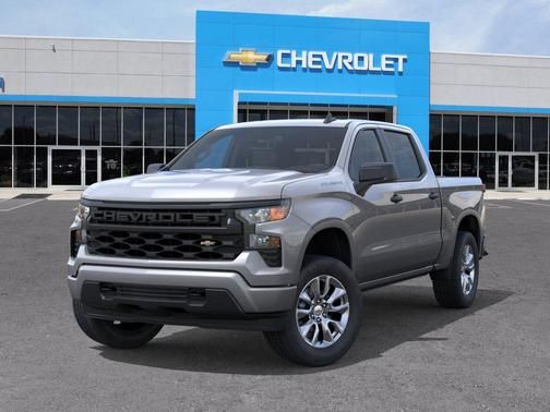 Sterling Gray Metallic 2026 Chevrolet Silverado 1500 Custom