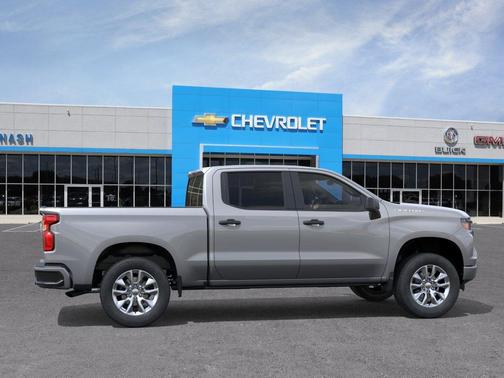 Sterling Gray Metallic 2026 Chevrolet Silverado 1500 Custom