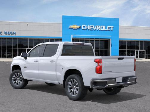 Summit White 2026 Chevrolet Silverado 1500 LT