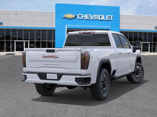 Glacier White Tricoat 2026 GMC Sierra 2500 Denali Ultimate