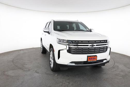 Summit White 2023 Chevrolet Tahoe Premier