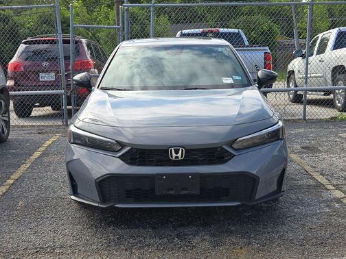 Urban Gray Pearl 2025 Honda Civic Hybrid Sport