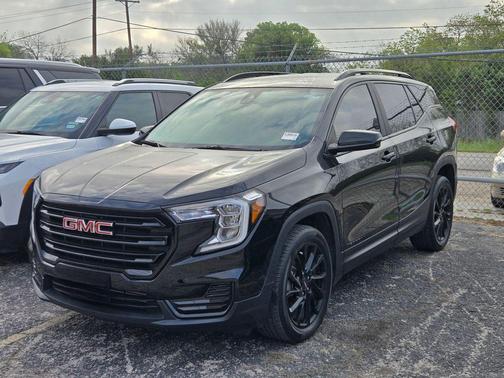 Ebony Twilight Metallic 2023 GMC Terrain SLE