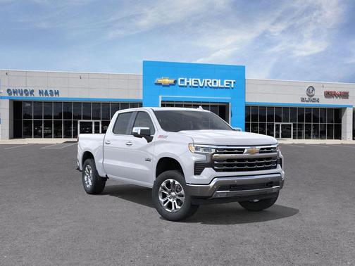 Summit White 2026 Chevrolet Silverado 1500 LTZ