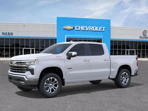 Summit White 2026 Chevrolet Silverado 1500 LTZ