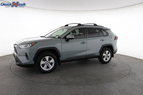 Lunar Rock 2021 Toyota RAV4 Hybrid XLE