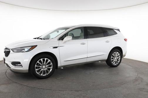 White Frost Tricoat 2019 Buick Enclave Premium