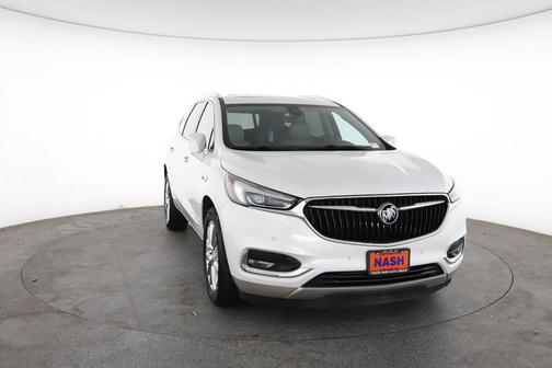 White Frost Tricoat 2019 Buick Enclave Premium