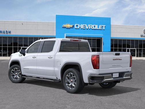 Summit White 2026 GMC Sierra 1500 SLT