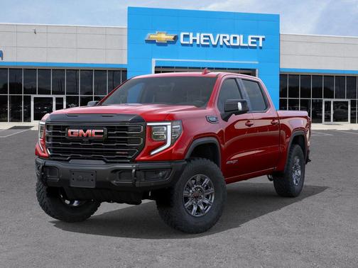 Volcanic Red Tintcoat 2026 GMC Sierra 1500 AT4X