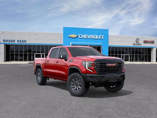 Volcanic Red Tintcoat 2026 GMC Sierra 1500 AT4X
