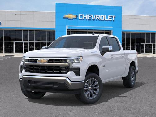 Summit White 2026 Chevrolet Silverado 1500 LT